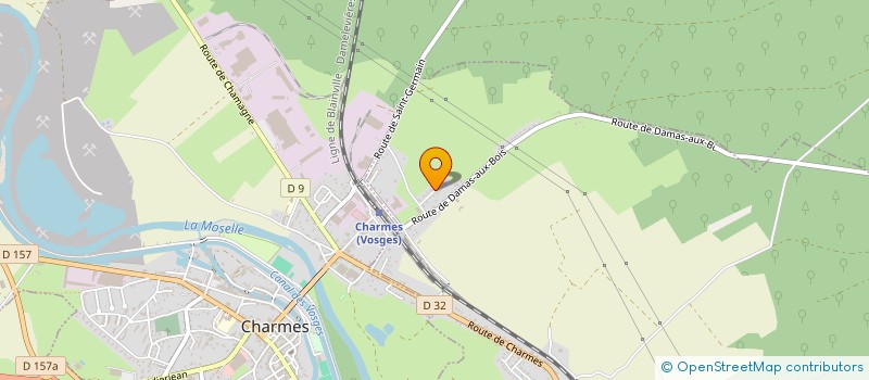 localisation de l'entreprise SARL NORD EST BATISERVICE  ESSEGNEY