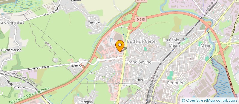localisation de l'entreprise SARL NORD PRESSING à TRIGNAC