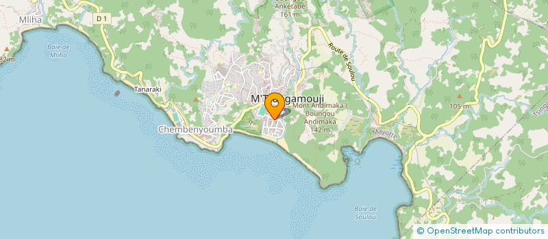 localisation de l'entreprise SARL NORD TELECOMS à M'TSANGAMOUJI