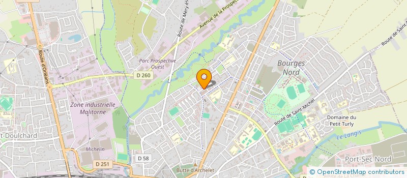 localisation de l'entreprise SARL NORDINE à BOURGES