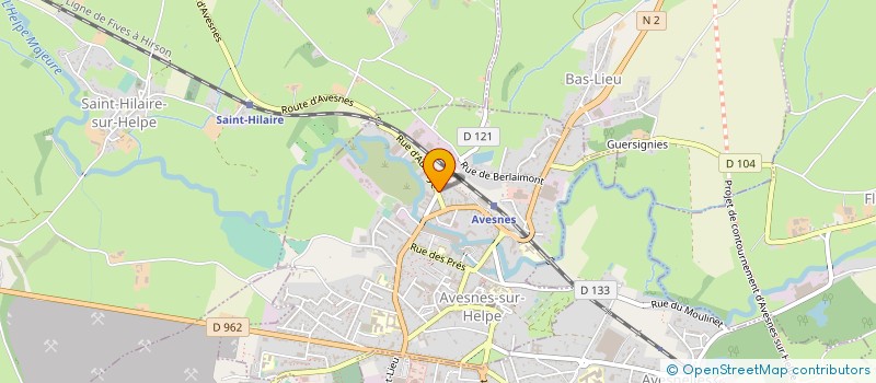 localisation de l'entreprise SARL NOREL à AVESNES-SUR-HELPE