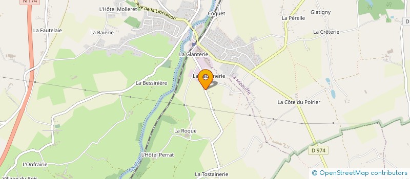 localisation de l'entreprise SARL NORMANDIE OUVERTURES  RAMPAN