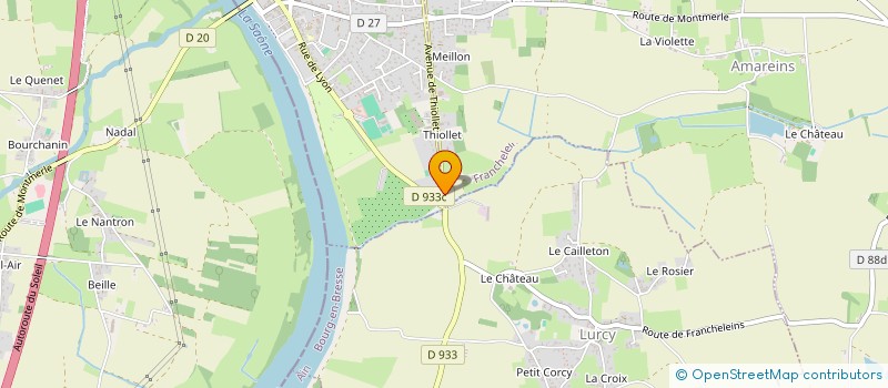 localisation de l'entreprise SARL NOS BELLES RECOLTES à FRANCHELEINS