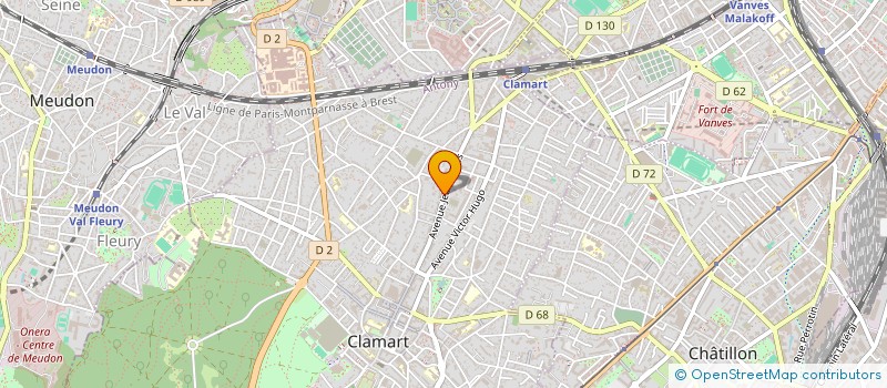 localisation de l'entreprise SARL NOUR à CLAMART