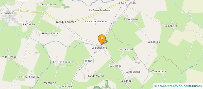 localisation de l'entreprise SARL NOURRY à VILLAMEE