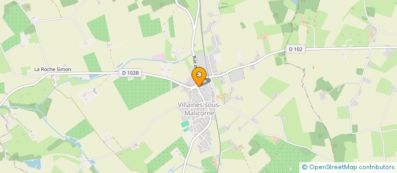 localisation de l'entreprise SARL NOURRY  VILLAINES-SOUS-MALICORNE