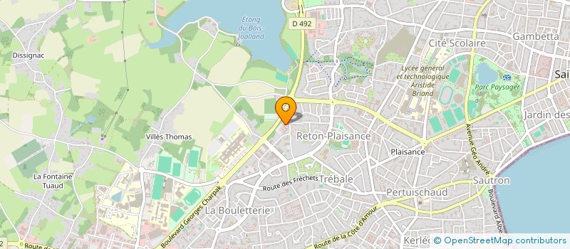 localisation de l'entreprise SARL NOURTIER à SAINT-NAZAIRE