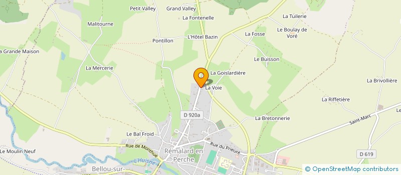 localisation de l'entreprise SARL NOURY PERE ET FILS à REMALARD-EN-PERCHE
