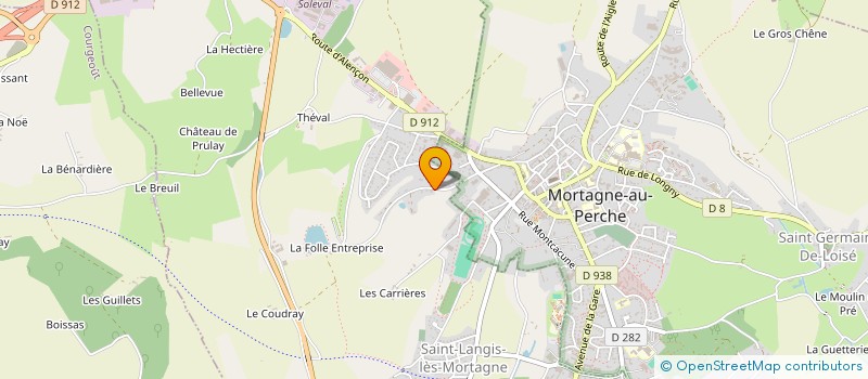 localisation de l'entreprise SARL NOURY-VIEIRA à SAINT-LANGIS-LES-MORTAGNE
