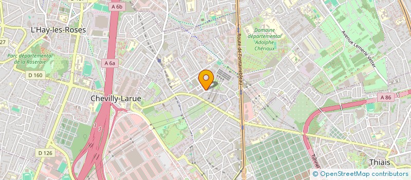 localisation de l'entreprise SARL NOUVEL'HAIR  CHEVILLY-LARUE