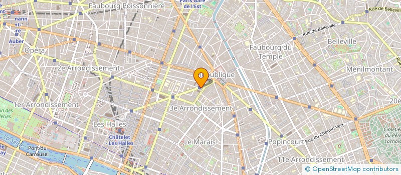 localisation de l'entreprise SARL NOUVEL HOTEL TURGOT  PARIS