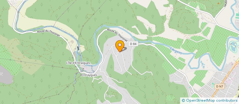 localisation de l'entreprise SARL NOUVELLE ESBERARD  VIDAUBAN