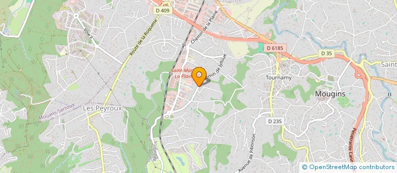 localisation de l'entreprise SARL NOUVELLE ROCH MOTOS à MOUGINS