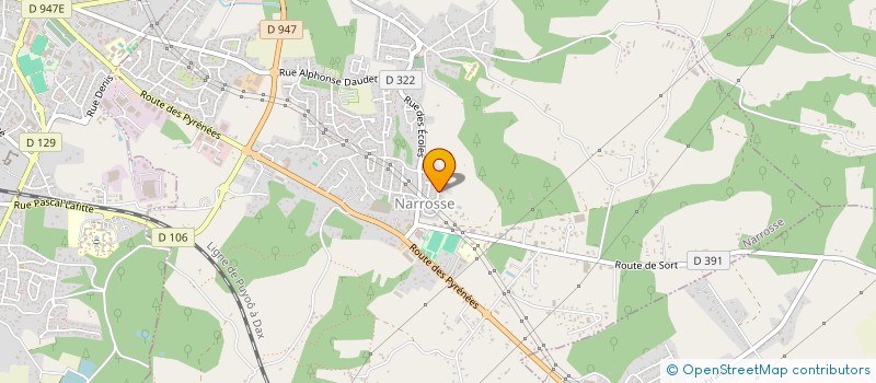 localisation de l'entreprise SARL NOUVELLE SOCIETE LES VERANDAS DE TERCIS à RIVIERE-SAAS-ET-GOURBY