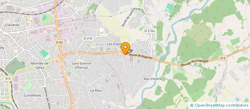 localisation de l'entreprise SARL NOUVELLE VIOLETTE à SAINT-PRIVAT-DES-VIEUX