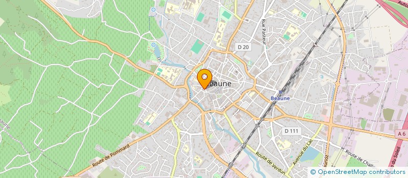 localisation de l'entreprise SARL NOUVELLE VIT NEUF à BEAUNE