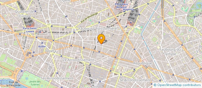 localisation de l'entreprise SARL NOUVELLES CONSTRUCTIONS  PARIS