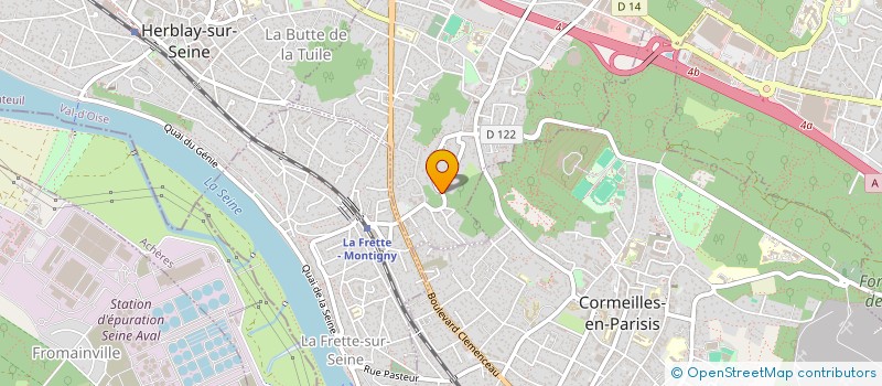 localisation de l'entreprise SARL NOVAL CONSTRUCTION  MONTIGNY-LES-CORMEILLES