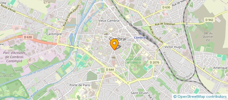 localisation de l'entreprise SARL NOVO CLUB à CAMBRAI