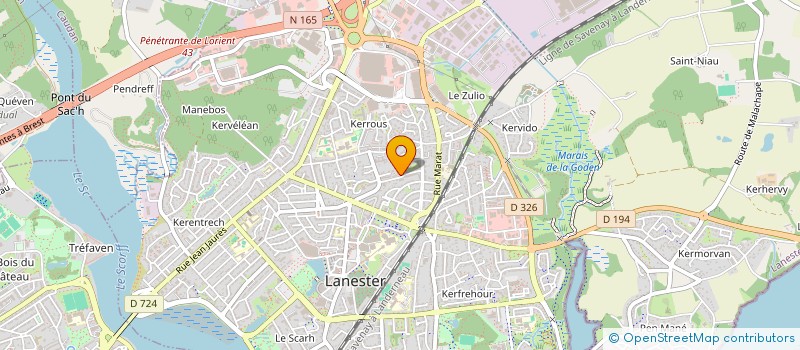 localisation de l'entreprise SARL NOYAN  LANESTER