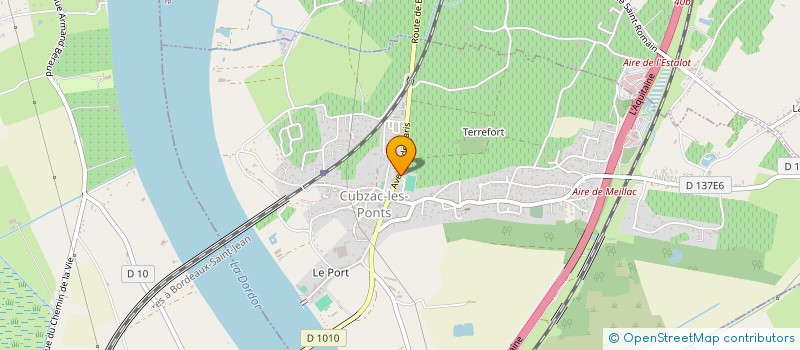 localisation de l'entreprise SARL NOYAU  CUBZAC-LES-PONTS