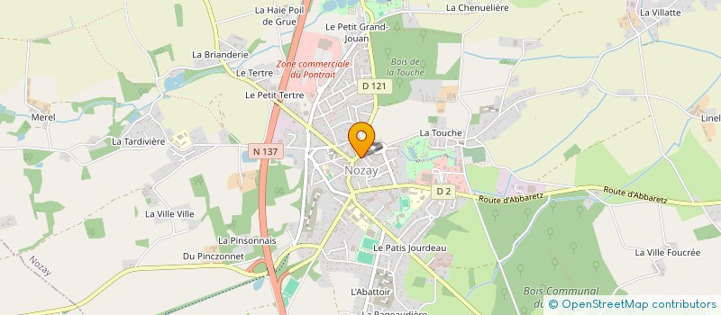 localisation de l'entreprise SARL NOZAY IMMOBILIER  NOZAY