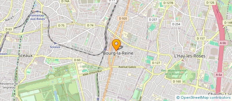 localisation de l'entreprise SARL NPG à BOURG-LA-REINE