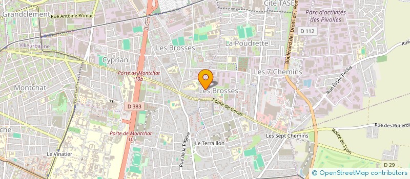 localisation de l'entreprise SARL NSA PROTECT  VAULX-EN-VELIN