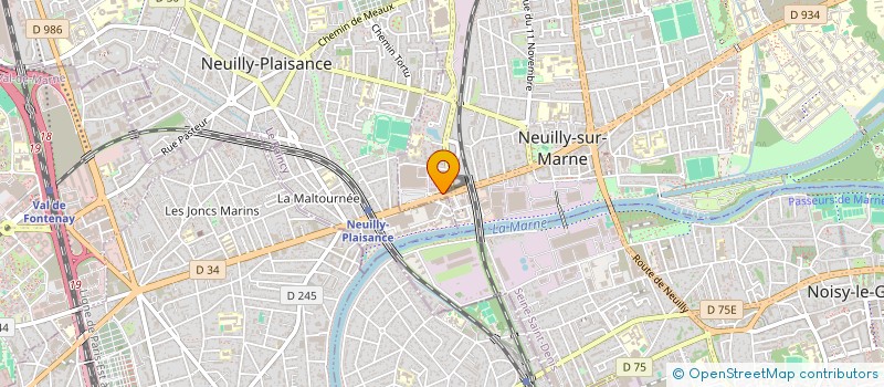 localisation de l'entreprise SARL NSANGOU à NEUILLY-SUR-MARNE