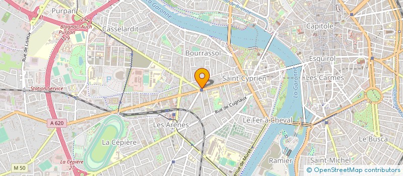 localisation de l'entreprise SARL NTA PRESSING PATTE D'OIE à TOULOUSE
