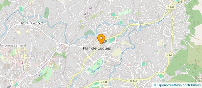 localisation de l'entreprise SARL NUIT CALINE à PLAN-DE-CUQUES