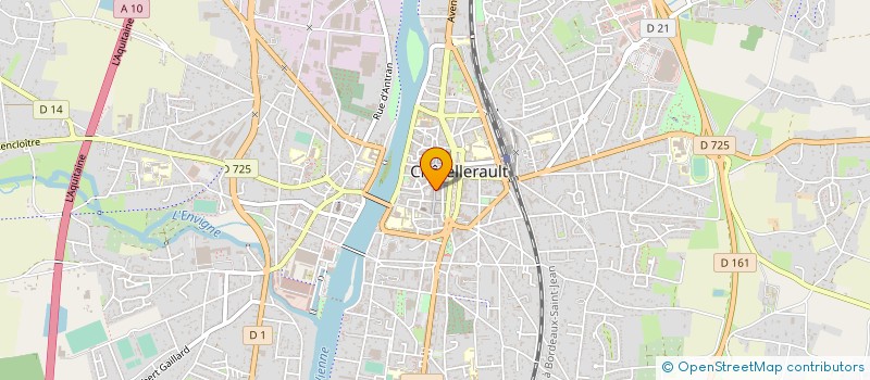 localisation de l'entreprise SARL NUMERIPHOT  CHATELLERAULT