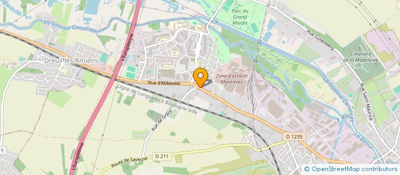 localisation de l'entreprise SARL NUMIDIE  AMIENS