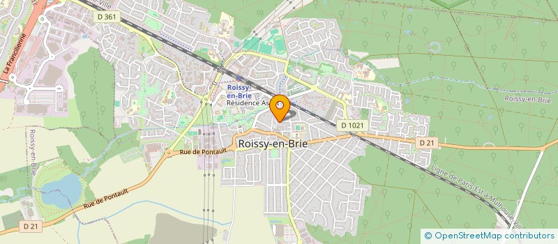 localisation de l'entreprise SARL NUNES à ROISSY-EN-BRIE