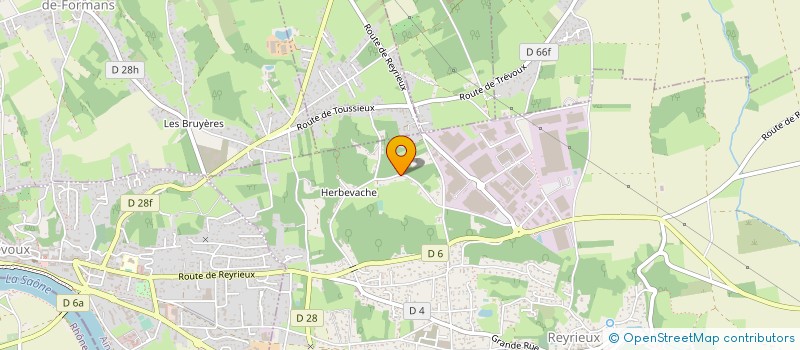 localisation de l'entreprise SARL NUNES à REYRIEUX