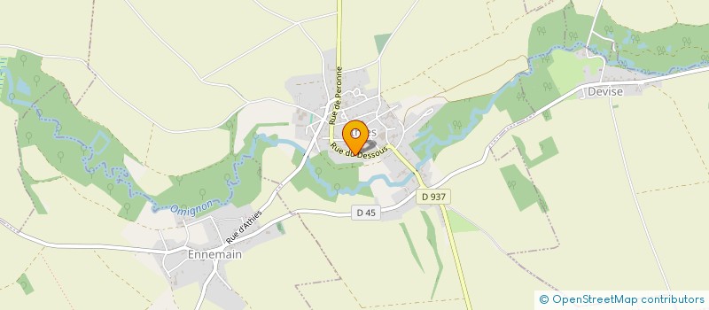 localisation de l'entreprise SARL NURHAK  ATHIES