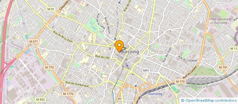 localisation de l'entreprise SARL NZIKOU  TOURCOING