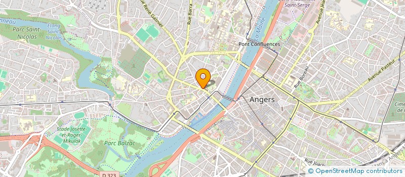 localisation de l'entreprise SARL O.C.E. à ANGERS