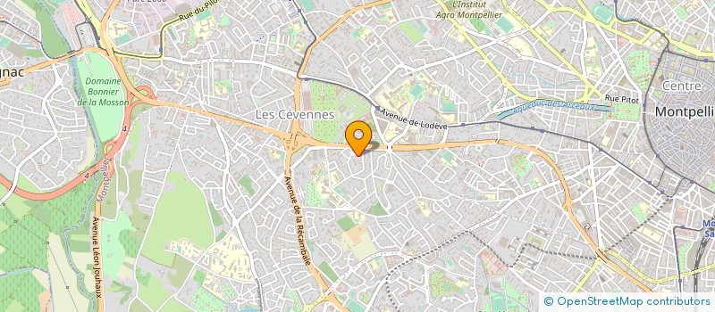 localisation de l'entreprise SARL O.C.E TELECOM à MONTPELLIER
