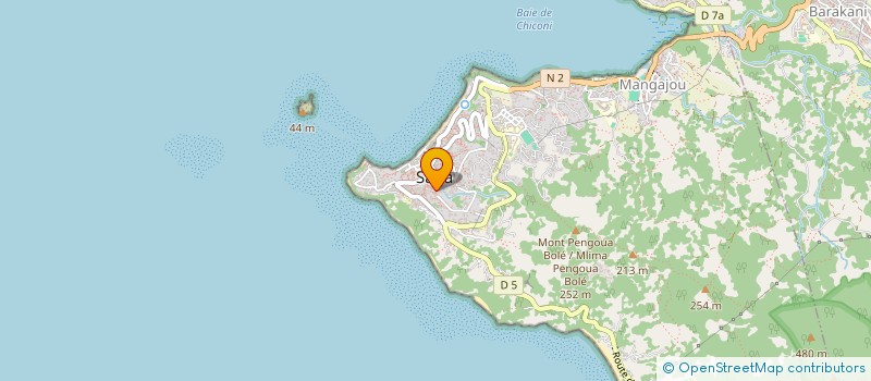 localisation de l'entreprise SARL O'CLAIR MAYOTTE à SADA