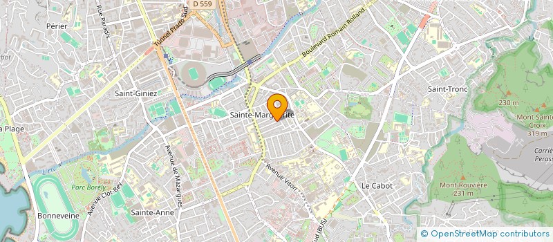 localisation de l'entreprise SARL O COUP DE COEUR  MARSEILLE