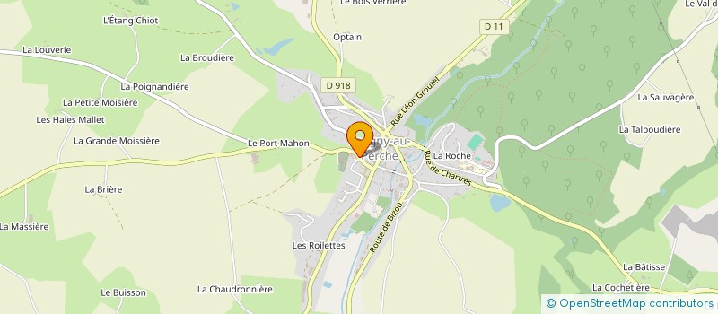 localisation de l'entreprise SARL O.F.E. à LONGNY LES VILLAGES