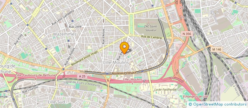 localisation de l'entreprise SARL O.G.T à LILLE