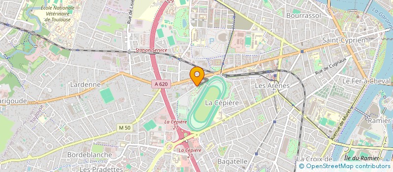 localisation de l'entreprise SARL O GENTLEMAN  TOULOUSE