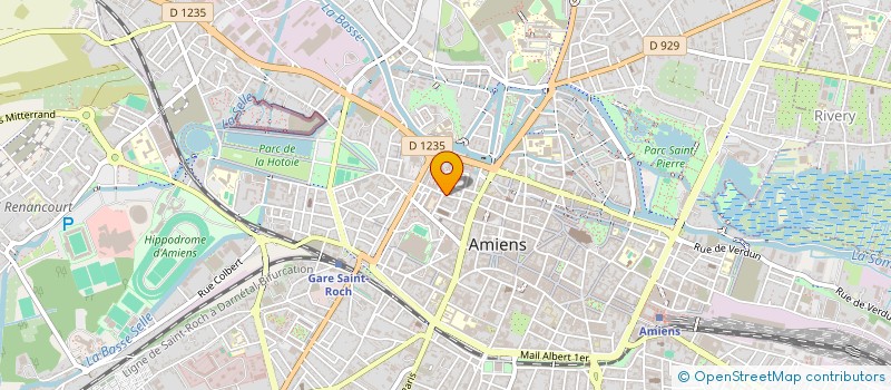 localisation de l'entreprise SARL O'PALAZZO à AMIENS