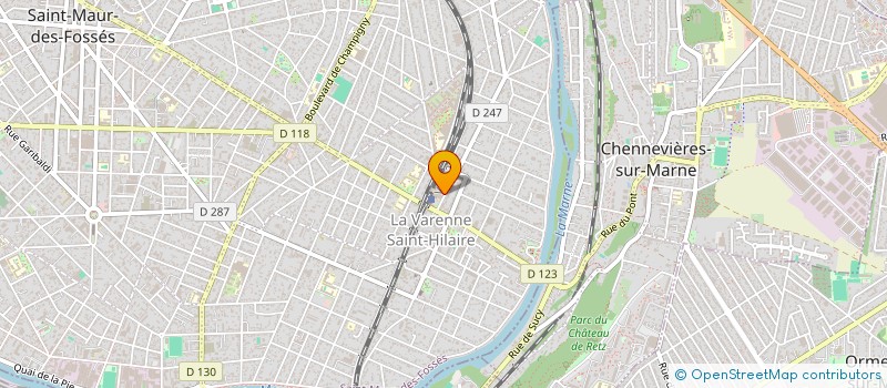 localisation de l'entreprise SARL O PLAISIR à SAINT-MAUR-DES-FOSSES