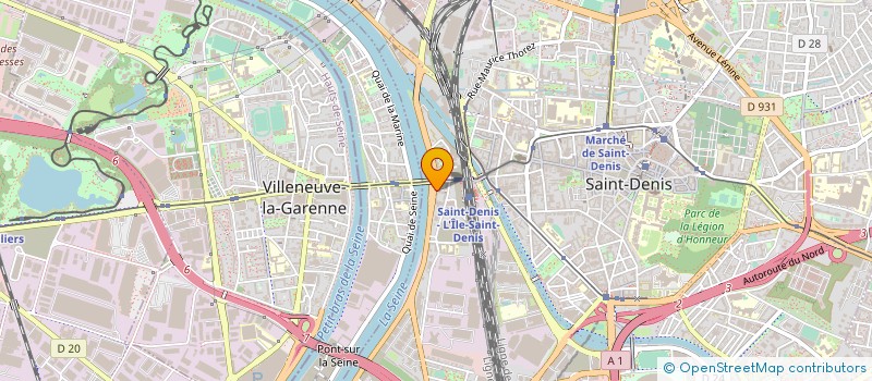 localisation de l'entreprise SARL O PLOMBIERS à SAINT-DENIS