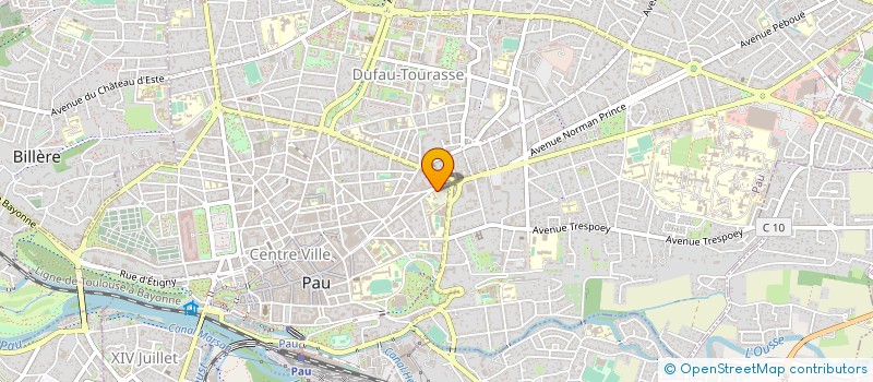 localisation de l'entreprise SARL O2 PAU à PAU