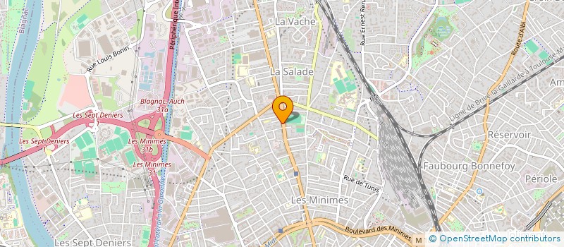 localisation de l'entreprise SARL O2 TOULOUSE NORD à TOULOUSE
