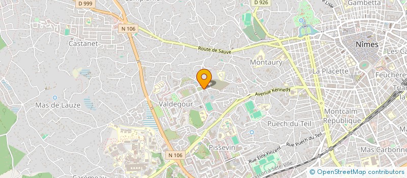 localisation de l'entreprise SARL OBAT  NIMES